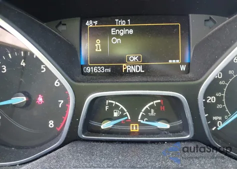 2017 Ford Focus Se из США, поврежденный, VIN 1FADP3F2XHL263071